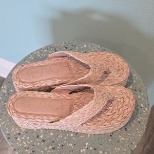 Woven Sandals in Cream by Matisse